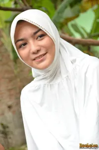 Citra Kirana di Lokasi Syuting Tukang Bubur Naik Haji