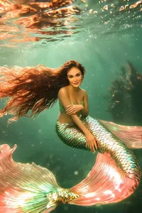 Dari Luna Maya hingga Amanda Manopo, Ini 9 Potret Artis Indonesia dengan Filter Mermaid Viral TikTok