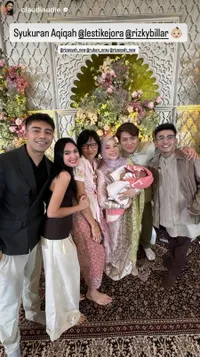 Deretan Artis di Aqiqah Baby L'Joyee, Geng Mamayu Sampai Nagita Slavina