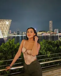Deretan Foto Body Goals Aaliyah Massaid Saat Pakai Corset Top, Makin Cantik - Pinggang Rampingnya Bikin Netizen Salfok