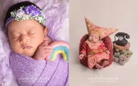 Deretan Foto Pemotretan Baby Kaluna Anak Ketiga Nina Zatulini, Cute Banget Pakai Baju Adat Minang