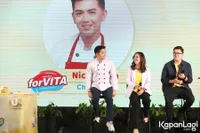 Deretan Potret Nicky Tirta Demo Masak di Hari Ayah Nasional, Bagi Cerita Pola Hidup Sehat dan Gaya Asuh Anak!
