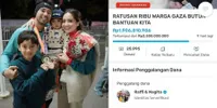 Deretan Public Figur dan Selebriti Indonesia yang Galang Dana Untuk Palestina di Kitabisa -  Hampir Semua Donasi Sentuh  Angka 1 Miliar!