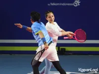 Desta - Nagita Slavina Harus Akui Kehebatan Jung Ha Young dan Tae Eun di Lagi Lagi Tenis, Anak-Anak Dukung Maksimal