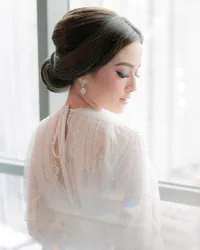 Detail Penampilan Citra Monica Kala Akad, Makeup Flawless Cantik Bak Princess