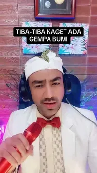 Detik-Detik Raza Zakarya Persiapan Jadi Juri Online Malah Ada Gempa, Kagetnya Natural Sekali