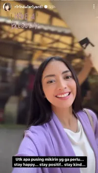 Diduga Tanggapi Sindiran Dhena Devanka, Potret Cantik Ririn Dwi Aryanti Terlihat Bahagia: Untuk Apa Mikirin yang Nggak Perlu?