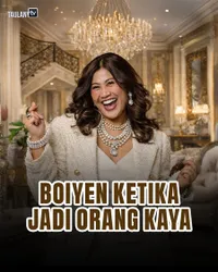 Diedit Andre Taulany, Potret Boiyen Kalau Jadi Orang Kaya Bikin Pangling