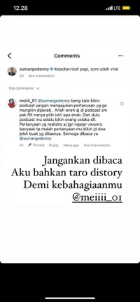 Diminta Berhenti Oleh Netizen, Begini Potret Denny Sumargo Tak Terima Podcast-nya Dianggap Membawa Kutukan dan Musibah