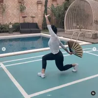 Disebut Mirip Jackie Chan, Intip 10 Potret Krisdayanti Peragakan Gerakan Wushu - Luwes Banget Bak Atlet Profesional