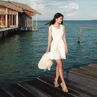 Diving di Pulo Cinta Gorontalo, Karenina Sunny Bertemu Hiu Paus!