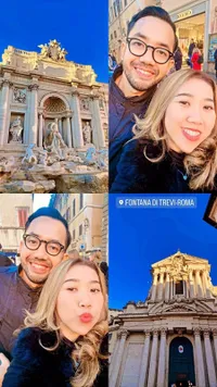 Dunia Milik Berdua, Seperti Ini 8 Potret Romantis Bulan Madu Kiky Saputri & M Khairi di Italia