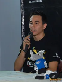 Darius Sinathrya di Volly Hall Senayan