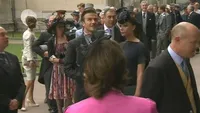 David Beckham - Victoria Beckham di Westminster Abbey