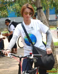 Davina Veronica di Pisa Cafe Menteng
