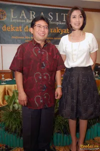 Desy Ratnasari di Hotel Sahid Jaya