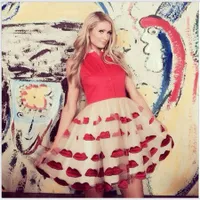 Dress Valentine Cute Ala Paris Hilton