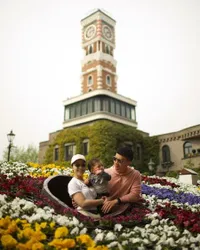 Foto-Foto Baby Issa Putra Nikita Willy Saat Liburan Musim Semi di Jepang, Ganteng dan Nggemesin Banget!