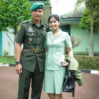 Foto-Foto Bukti Anisa Pohan Itu Ibu Persit Tercantik di Indonesia