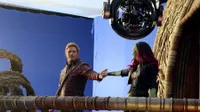 Foto-Foto 'GUARDIANS OF THE GALAXY 2' Tanpa Efek CGI, Beda Banget