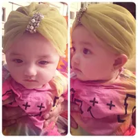 Foto-Foto Imut Baby Arsy Saat Pakai Hijab, Lucunya Bikin Gemes!