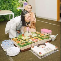 Foto-Foto Pengajian Rinni Wulandari, Siap Dinikahi Jevin Julian