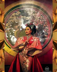 FOTO: 3 Diva Jadi Bangsawan Cina Glamour di Hari Imlek