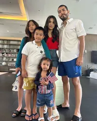 Foto Adinda Bakrie Ikut Rayakan 4th of July di AS, Pesta Kemerdekaan Meriah di Los Angeles