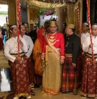 FOTO Akad Nikah Danny Rukmana Mantan Suami Lulu Tobing, Resmi Persunting Raiyah dengan Adat Bugis Makassar