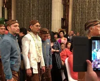 FOTO Akad Nikah Danvy Sekartaji Anak Annisa Trihapsari, Mewah