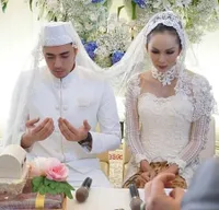 FOTO: Akad Nikah Serba Putih Kalina Mantan Deddy Corbuzier
