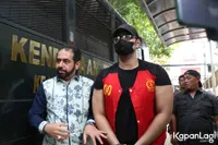 Foto Ammar Zoni Kelihatan Lebih Tenang Saat Jalani Persidangan, Tak Didampingi Irish Bella