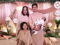 FOTO Aqiqah Anak Kedua Audy - Iko Uwais, Hangat Bersama Keluarga