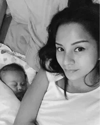 FOTO: Baby Kyo, Putra Kirana Larasati Yang Tembem & Murah Senyum