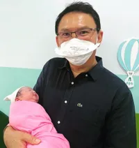 Foto Baby Sarah Eliana Anak Kedua Ahok dan Puput Nastiti Devi, Bayi Cantik Gemesin