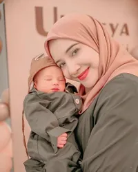 Foto Baby Ukkasya Saat Tertidur Lelap, Wajah Tampan dan Bibir Merahnya Curi Perhatian