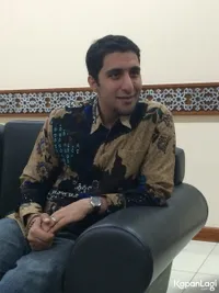 FOTO: 'Backpacker' Muslim Dari Amerika Ketemu dan Interview JK