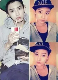 FOTO: Bagai Saudara Kembar, Chanyeol EXO Mirip Kakak Perempuannya