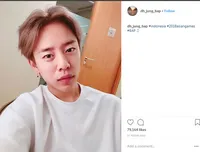 FOTO B.A.P Tiba di Jogja, Tampil di Konser Kirab Obor Asian Games