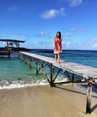 Foto: Begini Kegiatan Farah Quinn Selama Berada di Mauritius