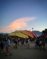 Foto: Begini Potret Seru Winky Wiryawan Nikmati Coachella 2017