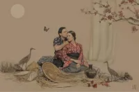 FOTO Bergaya Klasik, Prewedding Raisa - Hamish Dihiasi Cium Kecil