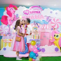 FOTO: Bertema My Little Pony, Pesta Ultah Thalia Putri Ruben Onsu