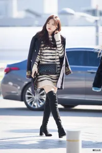 FOTO: Bikin Terpesona, Ini Gaya Klasik Musim Dingin Naeun Apink
