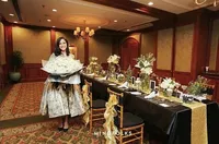 FOTO: Black & Gold, Ini Detail Mewah Bridal Shower Nina Zatulini