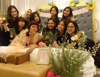 FOTO Bridal Shower Raisa, Seru Bareng Sahabat di Hotel Berkelas