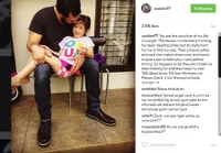 FOTO: Bukti Cinta Zack Lee Pada Anak, Rela Jadi Pikachu Berewokan