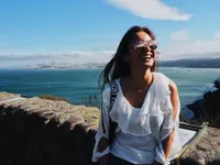 FOTO: Cantiknya Kirana Larasati Nikmati Suasana di California