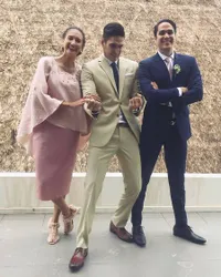 FOTO: Cantiknya Nadine Chandrawinata di Acara Pernikahan Marcell!