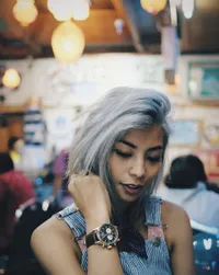 FOTO: Cantiknya Shareefa Daanish, Mama Gaul Dengan Rambut Pelangi